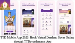 TTD Mobile App 2025: Book Virtual Darshan, Sevas Online through TTDevasthanams App